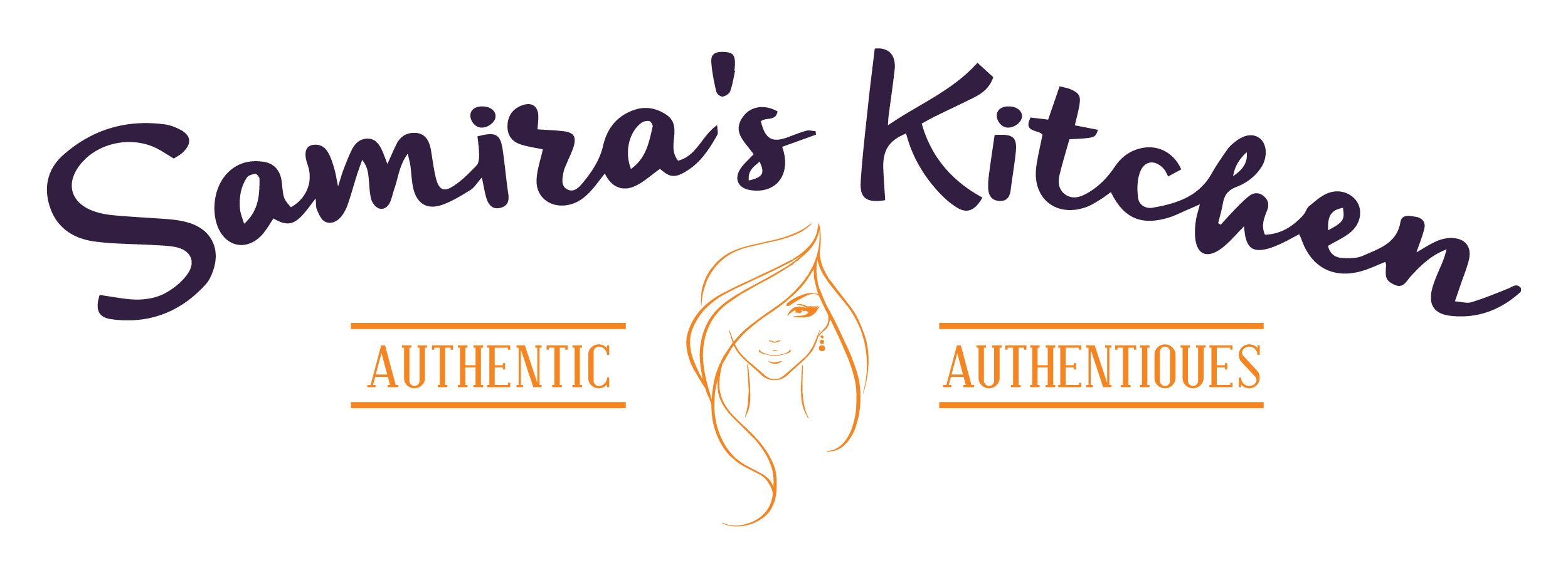 Samira's Kitchen Logo, a samosa, falafel and pakora brand